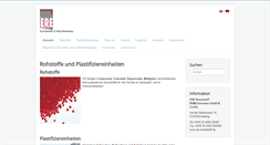 Desktop Screenshot of ere-kunststoff.de